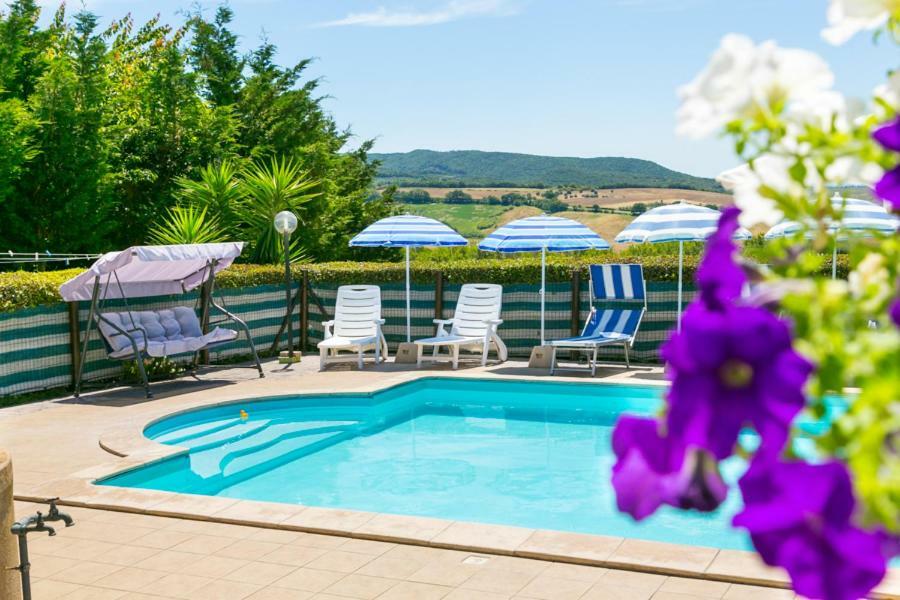Agriturismo Case Nuove Castellina Marittima Eksteriør billede