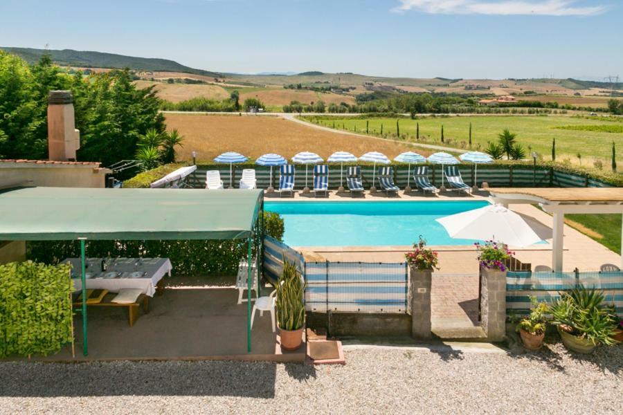 Agriturismo Case Nuove Castellina Marittima Eksteriør billede